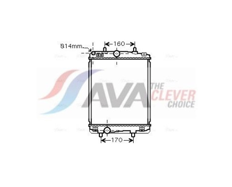 Kylare, motorkylning TOA2364 Ava Quality Cooling