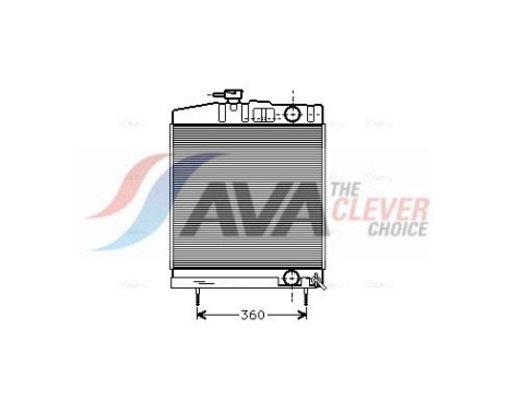 Kylare, motorkylning UG2001 Ava Quality Cooling
