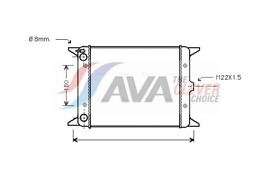 Kylare, motorkylning VN2013 Ava Quality Cooling