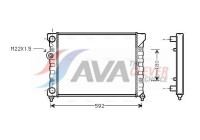 Kylare, motorkylning VN2029 Ava Quality Cooling