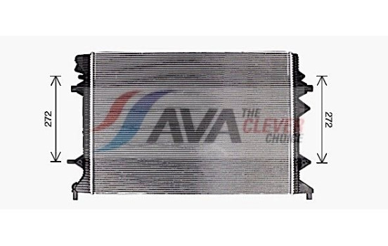 Kylare, motorkylning VN2415 Ava Quality Cooling