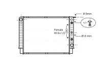 Kylare, motorkylning VO2098 Ava Quality Cooling