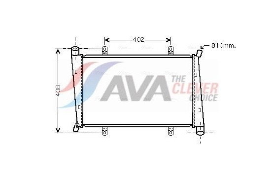 Kylare, motorkylning VO2130 Ava Quality Cooling