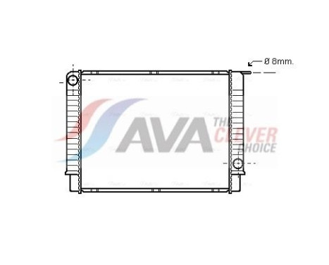 Kylare, motorkylning VO2145 Ava Quality Cooling