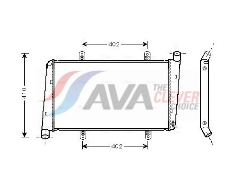 Kylare, motorkylning VOA2015 Ava Quality Cooling