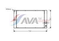 Kylare, motorkylning VOA2141 Ava Quality Cooling