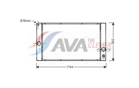 Kylare, motorkylning VOA2141 Ava Quality Cooling