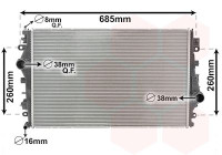 radiator 01012700 International Radiators