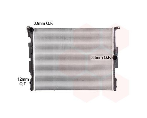 RADIATOR 06012736 International Radiators