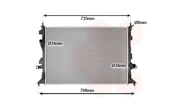 Radiator 18012712 International Radiators