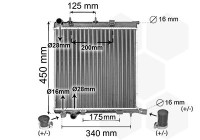 Radiator 40012368 International Radiators