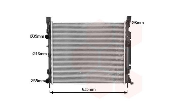 Radiator 43012470 International Radiators