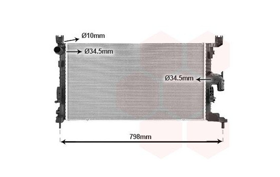 Radiator 43012731 International Radiators
