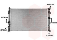 RADIATOR 53012723 Van Wezel