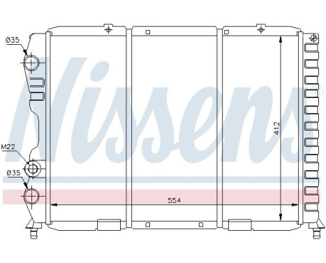 Radiator 60033 Nissens, bild 5