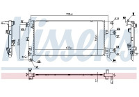 Radiator 606264 Nissens