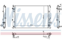Radiator 606297 Nissens