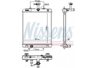 Radiator 606330 Nissens