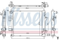 Radiator 606399 Nissens