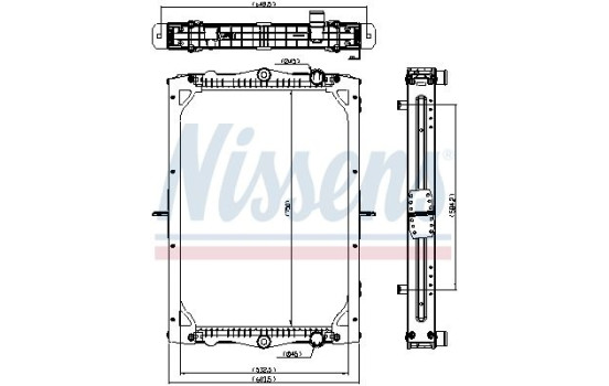 Radiator 606772 Nissens