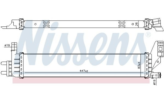 Radiator 606793 Nissens
