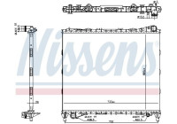 Radiator 606799 Nissens
