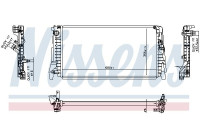 Radiator 606812 Nissens
