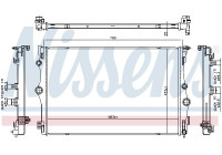 Radiator 606815 Nissens