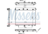 Radiator 607246 Nissens