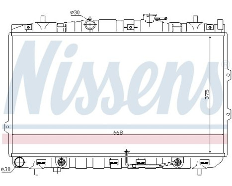 Radiator 66649 Nissens, bild 6