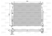 Radiator 701569 Valeo