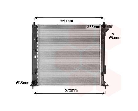 RADIATOR 82012742 International Radiators