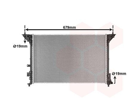 RADIATOR 82012760 Van Wezel