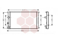 RADIATOR ARD 43002276X Van Wezel