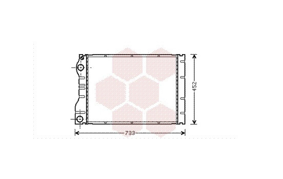 RADIATOR ARD 43002293X Van Wezel