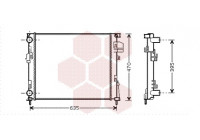 RADIATOR ARD 43002303X Van Wezel