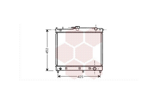 RADIATOR ARD 52002055X Van Wezel