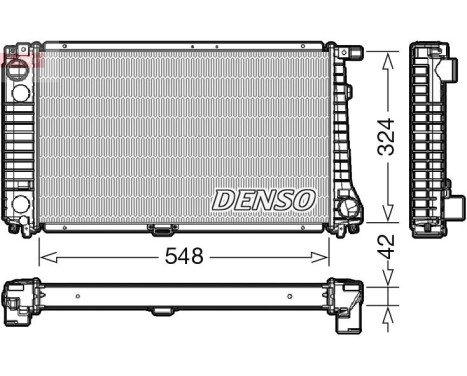 Radiator DRM05016 Denso