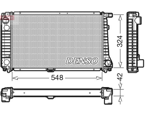 Radiator DRM05016 Denso, bild 2