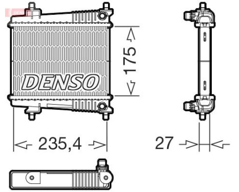 Radiator DRM05078 Denso