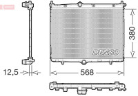 Radiator DRM21107 Denso