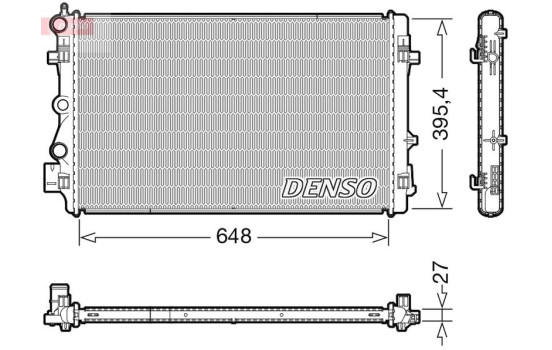 Radiator DRM32051 Denso