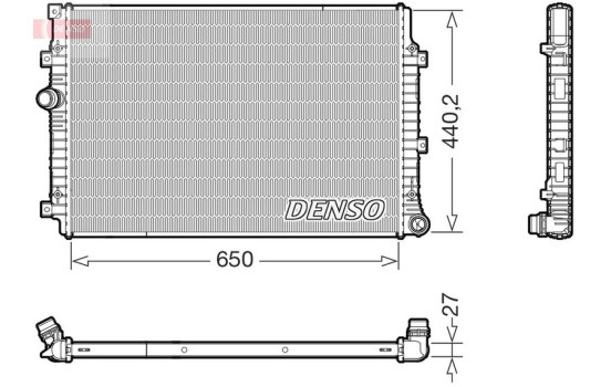 Radiator DRM32065 Denso