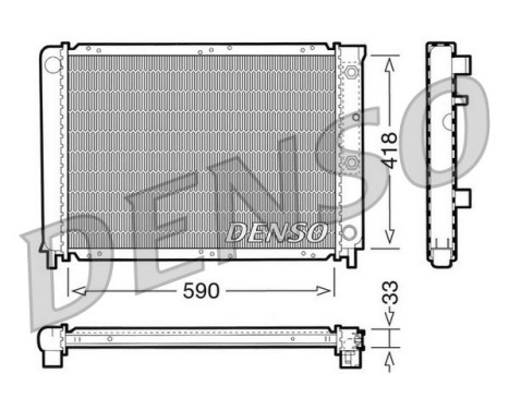 Radiator DRM33032 Denso