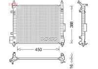 Radiator DRM46054 Denso