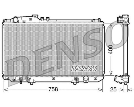 Radiator DRM51006 Denso