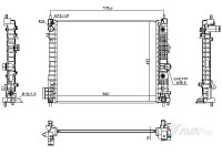 Radiator OL2754 Ava Quality Cooling