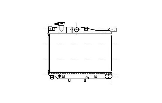 Radiator Premium Quality MZ2015 Ava Quality Cooling