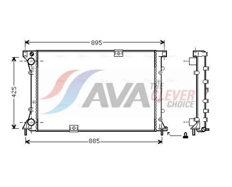Radiator RT2313 Ava Quality Cooling