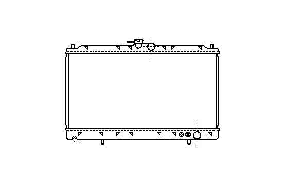 RADIATOR TOR MITSU. SIGMA 2./2.5 9 32002090 International Radiators